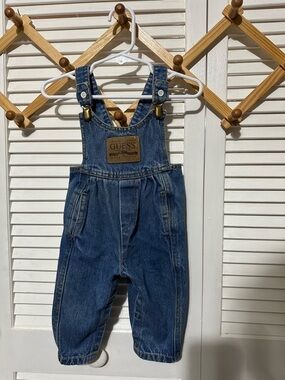 Vintage guess overalls 12 months